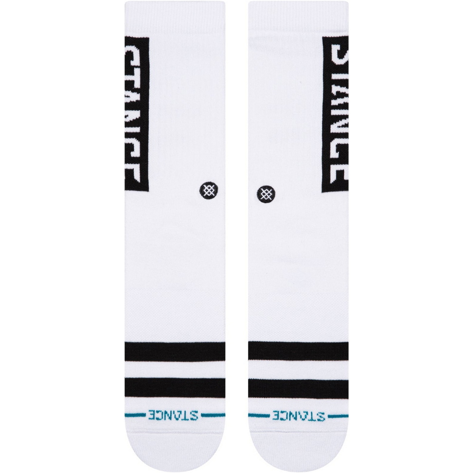 2026 Stance Unisex OG Crew Sock M556D17OGG - White